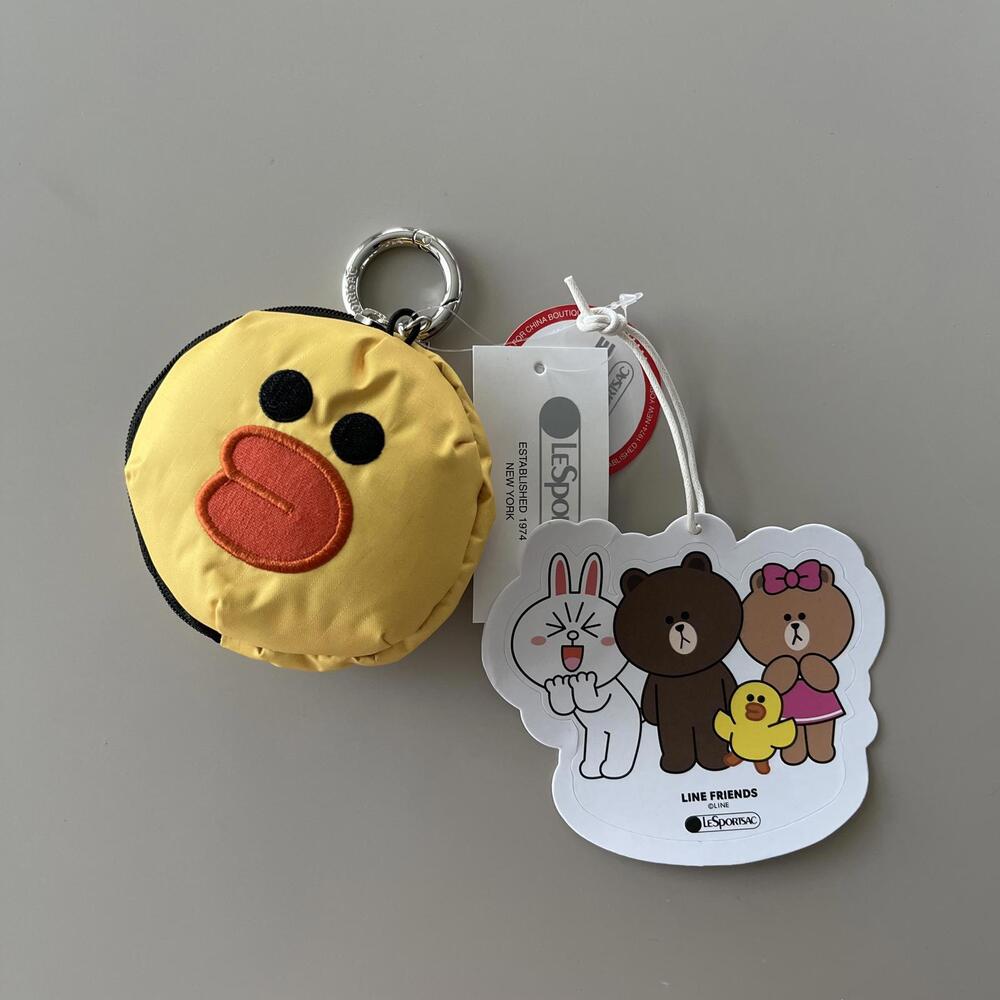Lesportsac Line & Friends Charm Purse NWT